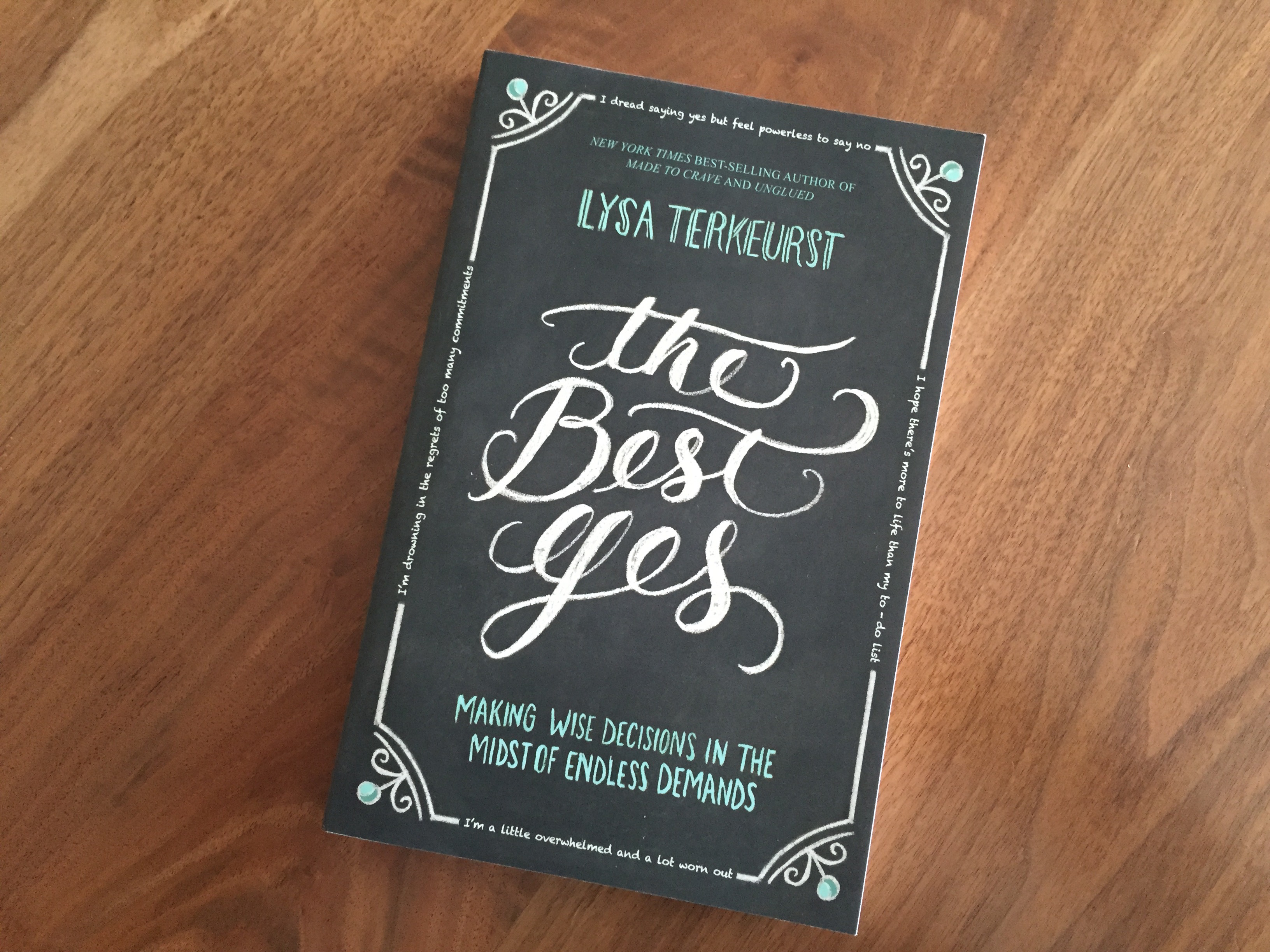 Story in Review: The Best Yes by Lysa TerKeurst