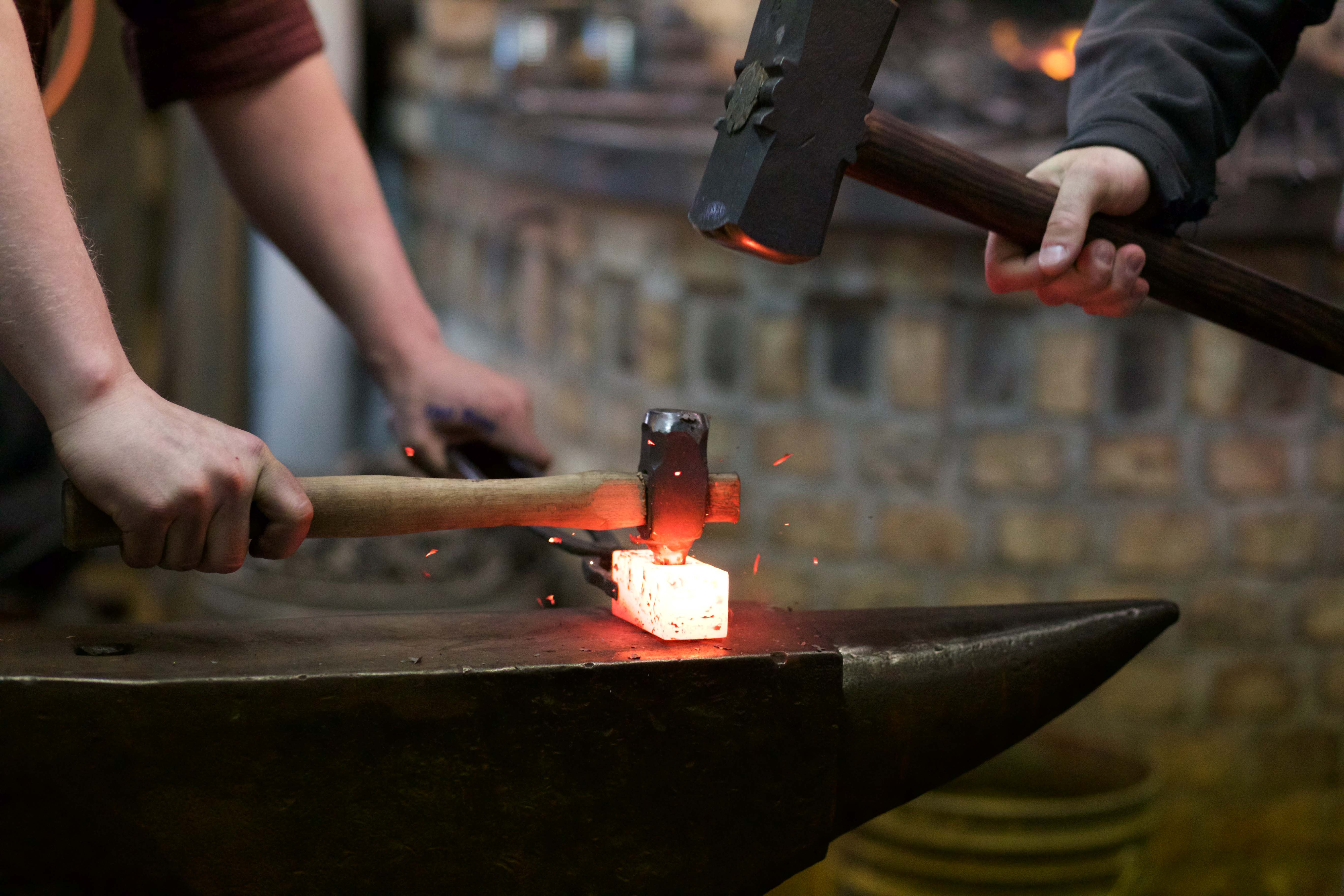 A Trip to the Blacksmith | Inkwells & Images